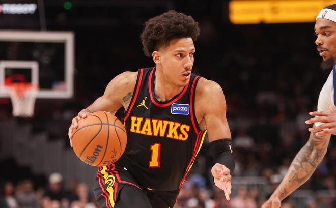 老鹰双核火力全开冲击8连胜 篮网客场惨败陷泥潭